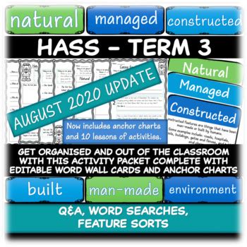 HASS NATURAL MANAGED CONSTRUCTED WORD WALL ACTIVITIES GEOGRAPHY