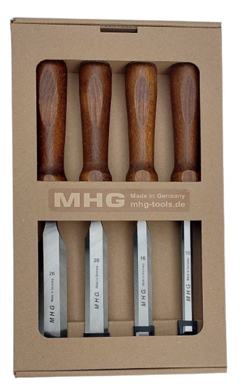 Mhg Shop Firmer Chisels Set In Window Carton Box Hornbeam Handle