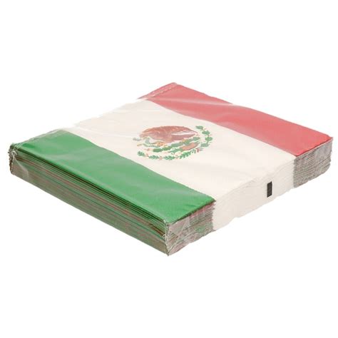 Mexicaanse Vlag Thema Servetten 40 Stuks Fun En Feest