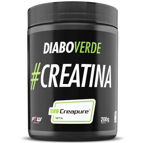 Diabo Verde Creatina Creapure G Ftw Meu Mundo Fit