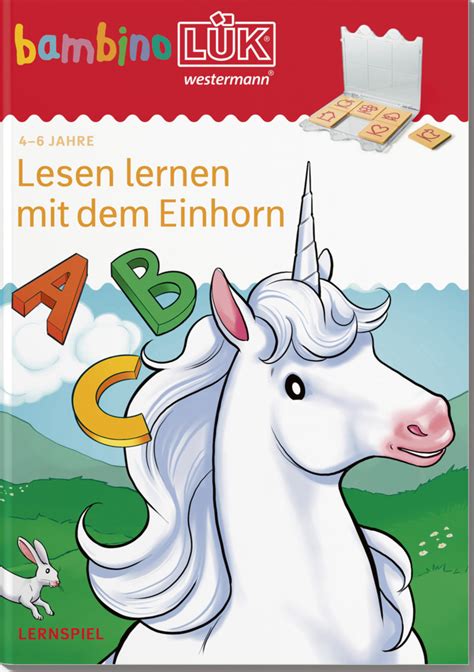 BambinolÜk 4 5 6 Jahre Vorschule Lesen Lernen Mit Dem Einhorn