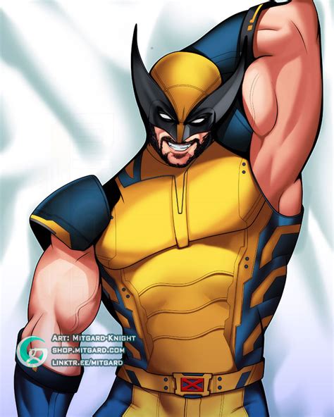 Wolverine Deadpool And Wolverine Dakimakura V By Mitgard Knight Hentai Foundry