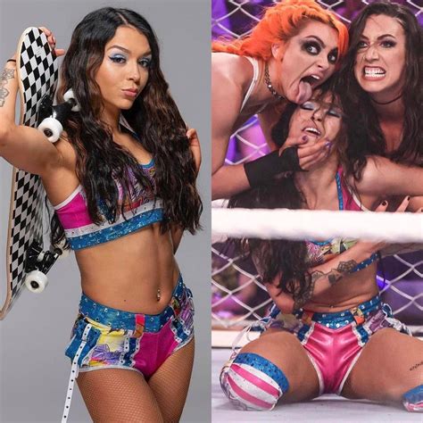 Cora Jade before and after NXT War Games : r/WrestlingHumiliation