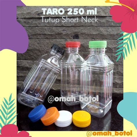 Jual BOTOL TARO 250ML Isi 100 Pcs Shopee Indonesia