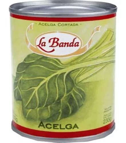 Pack X 12 Unid Acelga Cortadas 800 Gr La Banda Legumbres MercadoLibre