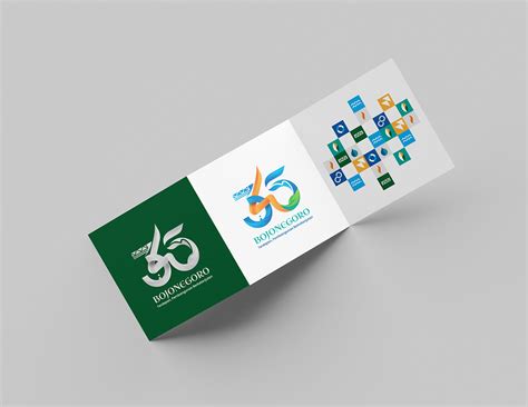 2nd Place In Bojonegoro Anniversary Logo Design 345 Behance