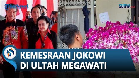 Kirim Buket Bunga Anggrek Ke Teuku Umar Ini Ucapan Singkat Jokowi Ke