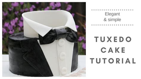 Tuxedo Cake How To Make A Suit Cake Youtube