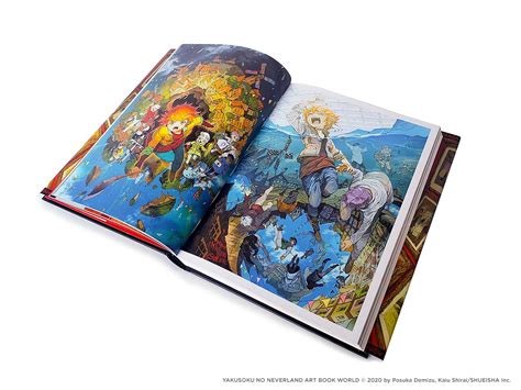 The Promised Neverland Art Book World Book By Kaiu Shirai Posuka Demizu Official Publisher