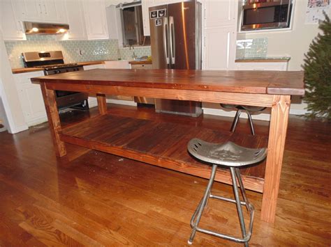 54 Beautiful Wooden Kitchen Island Table Legs For Every Budget