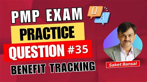 Pmp Exam Practice Question And Answer Benefit Tracking Youtube