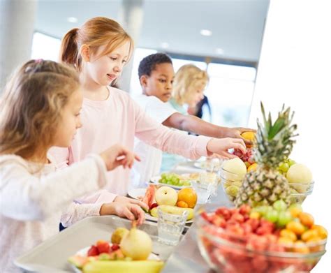 Catering für Kitas Schulen Gesunde ausgewogene Verpflegung für Kinder