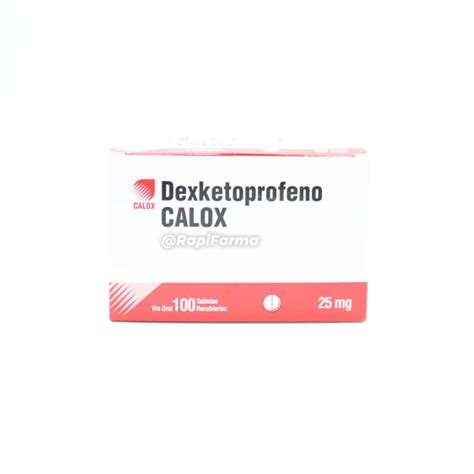 Dexketoprofeno Mg Tab Calox Rapifarma Nicaragua