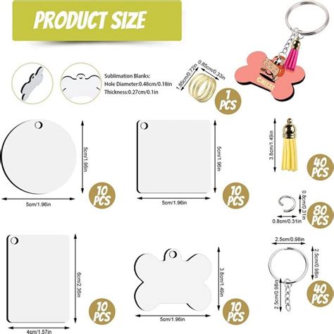 Pi Ces Rectangle Sublimation Keychain Blank Bulk Blank Sublimation