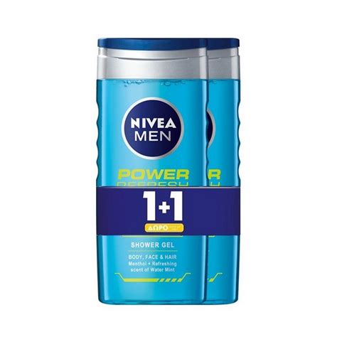 Nivea Men Power Refresh Shower Gel Ml Patistas Cosmetics