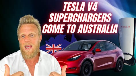 Tesla V4 Superchargers Begin Rolling Out In Australia As Non Tesla EVs