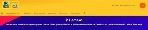 KM de Vantagens e LATAM Pass Ganhe até 35 de Bônus Viaje Sabedoria