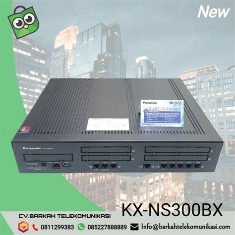 Jual Pabx Panasonic KX NS300 Kap 6 CO 16 SLT 2 DPT Original