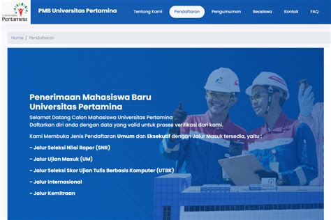 Syarat Dan Cara Pendaftaran Universitas Pertamina Tanpa Tes Periode