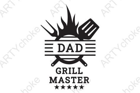 Dad Grill Master Svg File