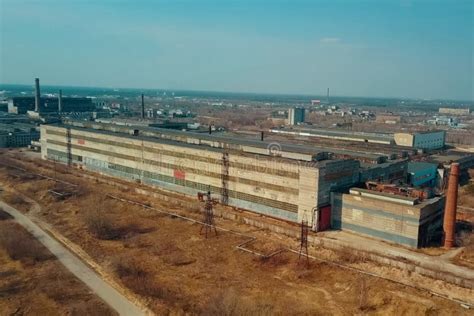 Old Soviet Factories In Dzerzhinsk Chemical Stock Photo Image Of