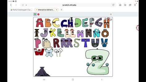 Interactive Adrian S Spanish Alphabet Lore Youtube
