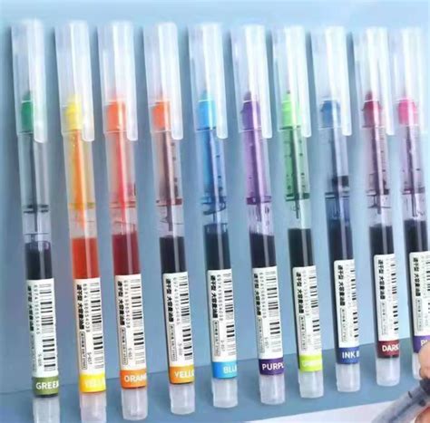 The Baby Diary Straight Liquid Rollerball Gel Pen Needle Tube Quick