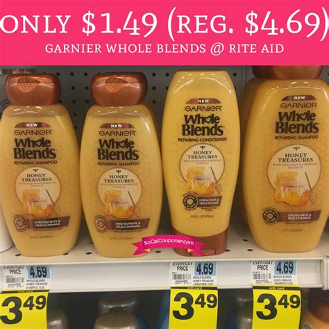 Only Regular Garnier Whole Blends Rite Aid Deal Hunting Babe
