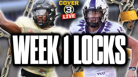 Week Locks Your Best Bets For College Football Lsu Fsu Tcu