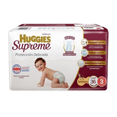 Actualizar 70 imagen pañales huggies supreme etapa 3 niño sam s club