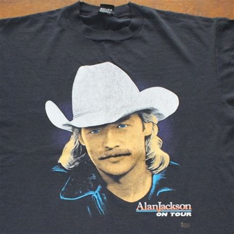 Alan Jackson Country Music 1992 Vintage T Shirt Xl Defunkd