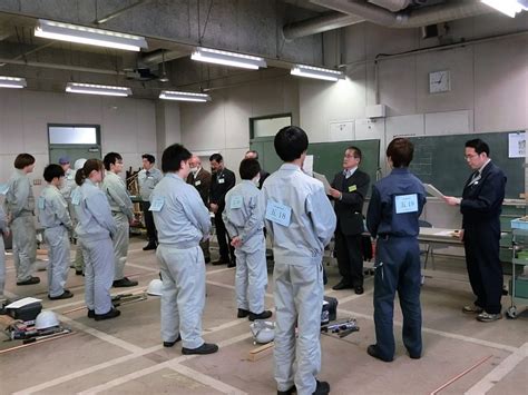 水沢校において冷凍空気調和機器施工技能検定の実技試験が実施されました。 産技短ブログ