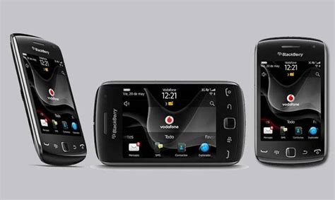 Vodafone Espa A Lanza En Exclusiva El Blackberry Curve By Pacha