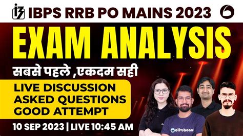 Ibps Rrb Po Mains Paper Analysis 2023 10 Sep 2023 Rrb Po Mains Paper