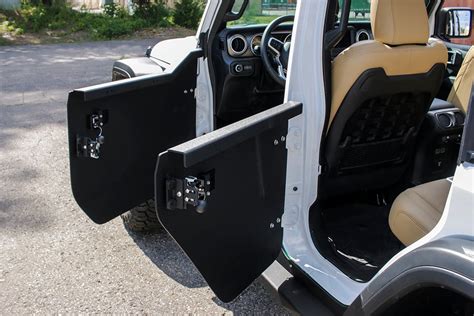 Jcroffroad Jl Half Doors Rear Crusader Trail Doors 2018 Jeep Wrangler And Gladiator