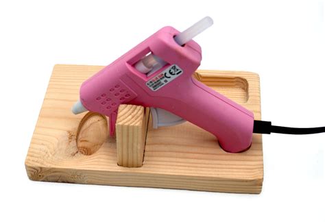 Hot Glue Gun Stand Hot Glue Gun Holder Wooden Glue Gun Etsy