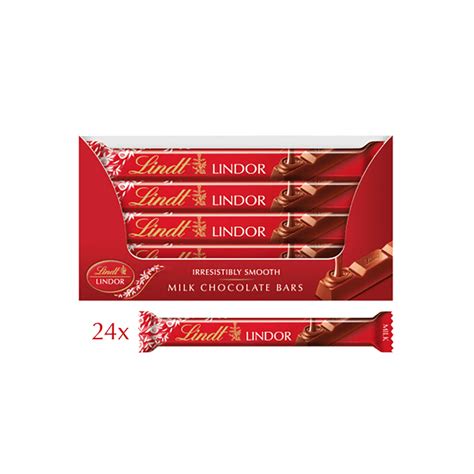 Lindor Bar Milk 38g X 24 Bars