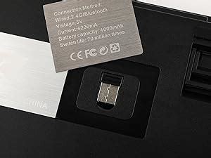 Epomaker X Feker Ik Plus Gasket Mounted Mechanical Keyboard Hot Swappable Ghz Bluetooth