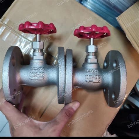 Jual Globe Valve Kitz Ss Inch Jis K Globe Valve Steam Ss