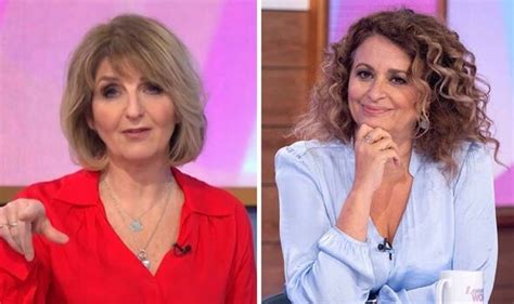 Loose Women S Kaye Adams Scolds Co Star For Penis Chat Tv And Radio Showbiz And Tv Uk