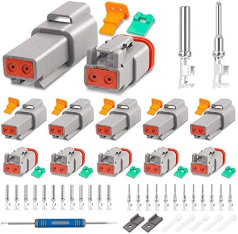 Amazon Jrready St Deutsch Pin Dt Connector Kit Gray