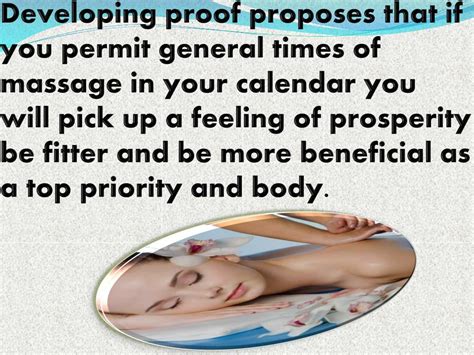 Ppt Amazing Benefits Of Having Regular Massage Powerpoint Presentation Id 7460303