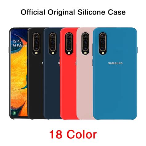 Official Original Real Liquid Silicone Case Samsung A70 A30 A20 A10 M10 Casing Shopee Philippines