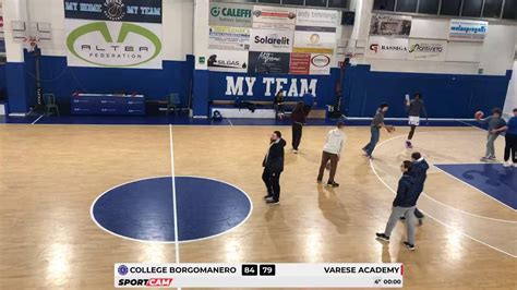 U19 Ecc College Basketball Vs Varese Academy 15 01 2024 YouTube