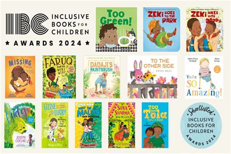 Inclusive Books For Children Announces Hotly Anticipated Shortlists For