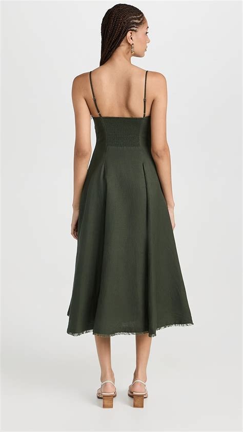 Simkhai Analise Bustier Midi Dress Shopbop