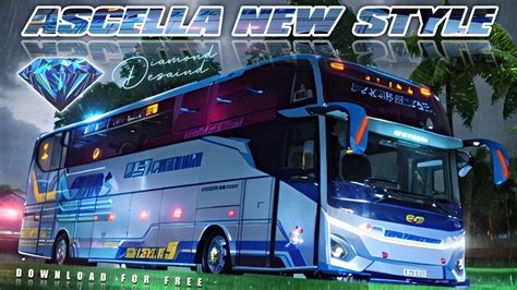 RILIS NEW STYLE JETBUS 5 BEST PREMIUM ASCELLA DIAMOND DESAIN