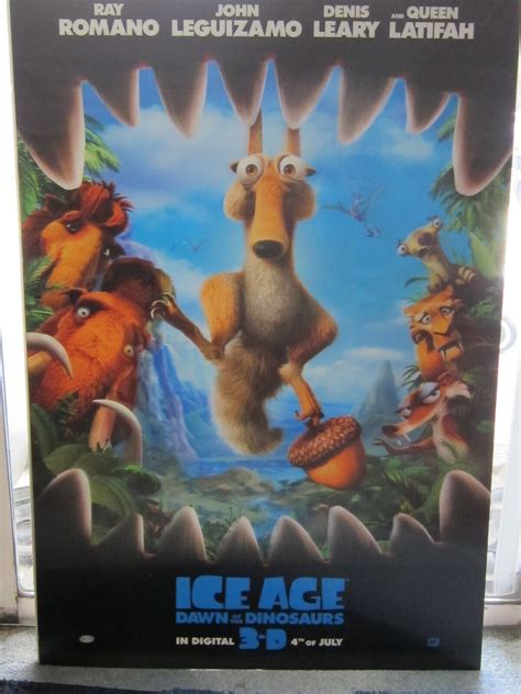 Ice Age 3 Dawn Of The Dinosaurs Movie Poster