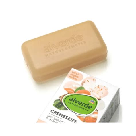 Alverde NATURKOSMETIK Cremeseife Bio Sheabutter Bio Mandelmilch 100 G