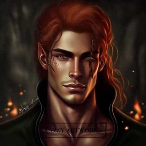 Lucien ACOTAR Artist Kazzy Artworks A Court Of Mist And Fury